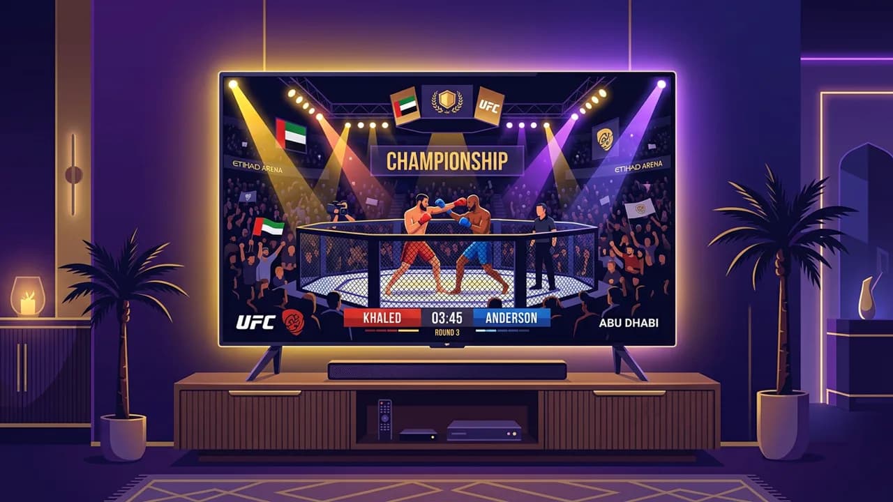 مشاهدة بث مباشر يو إف سي 333 أبوظبي عبر IPTV: فولكانوفسكي ضد إيفلوف في الاتحاد أرينا 4K