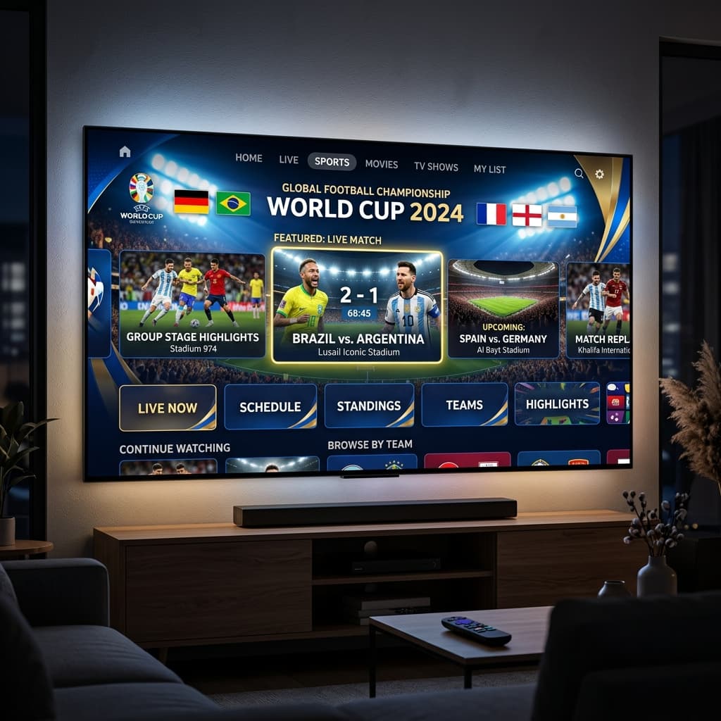 بث كأس العالم 2026 على Roku: الحل الأمثل