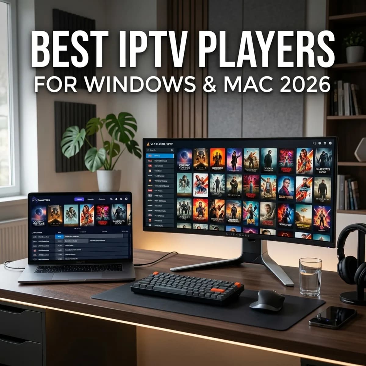 Windows ve Mac İçin En İyi IPTV Oynatıcıları (2026)